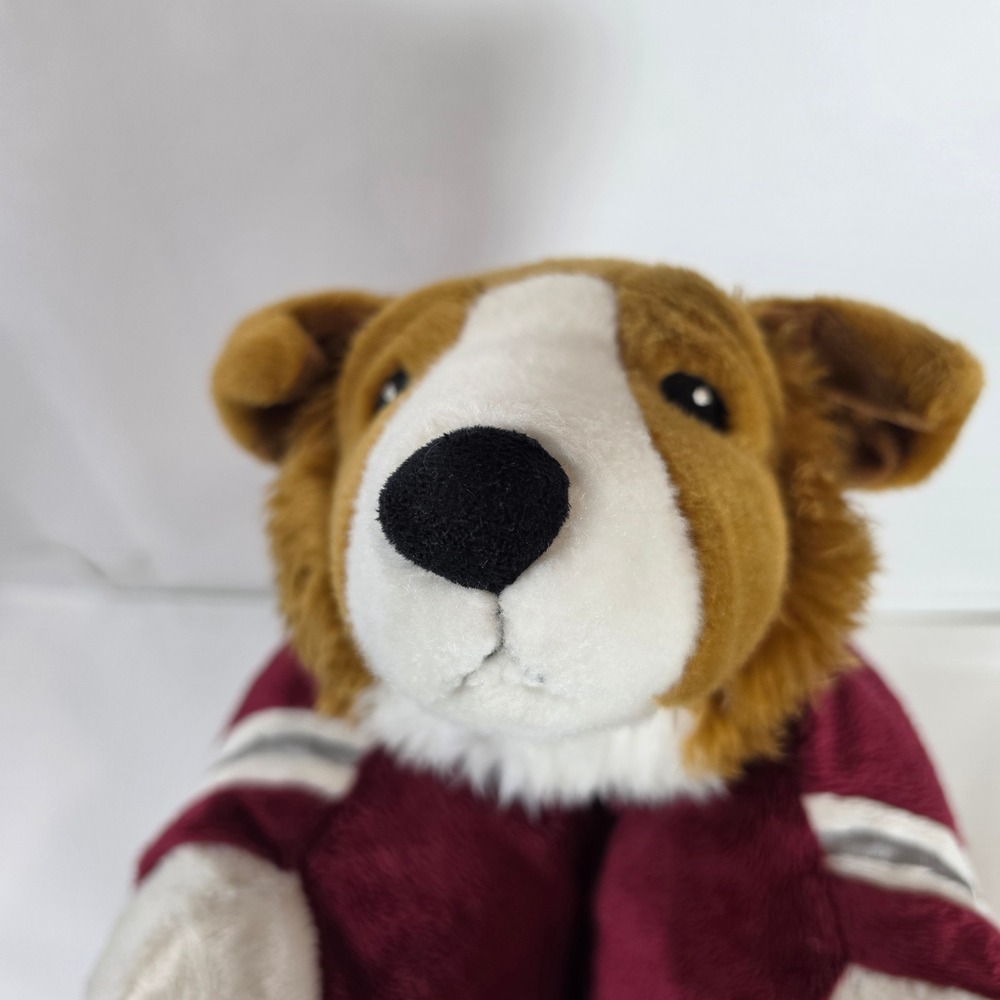 Texas A&M Reveille Pillow Pet Plush Mascot Maroon Logo College Football 12th Man